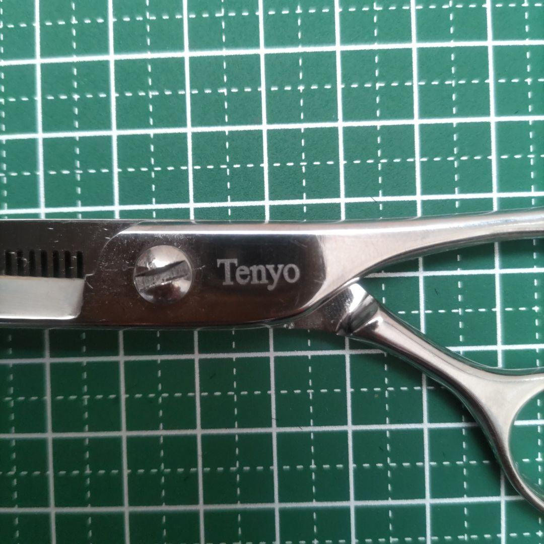 Tenyo 天洋　コバルト　40目セニングシザー 　理容　美容　梳き鋏