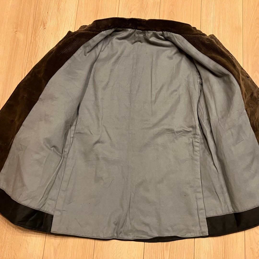 30s〜 french vintage コーデュロイダブルブレストジャケット