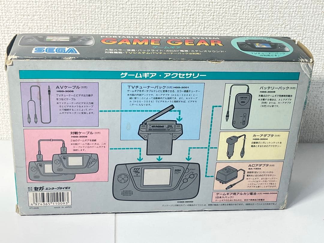 ジャンク ゲームギア本体