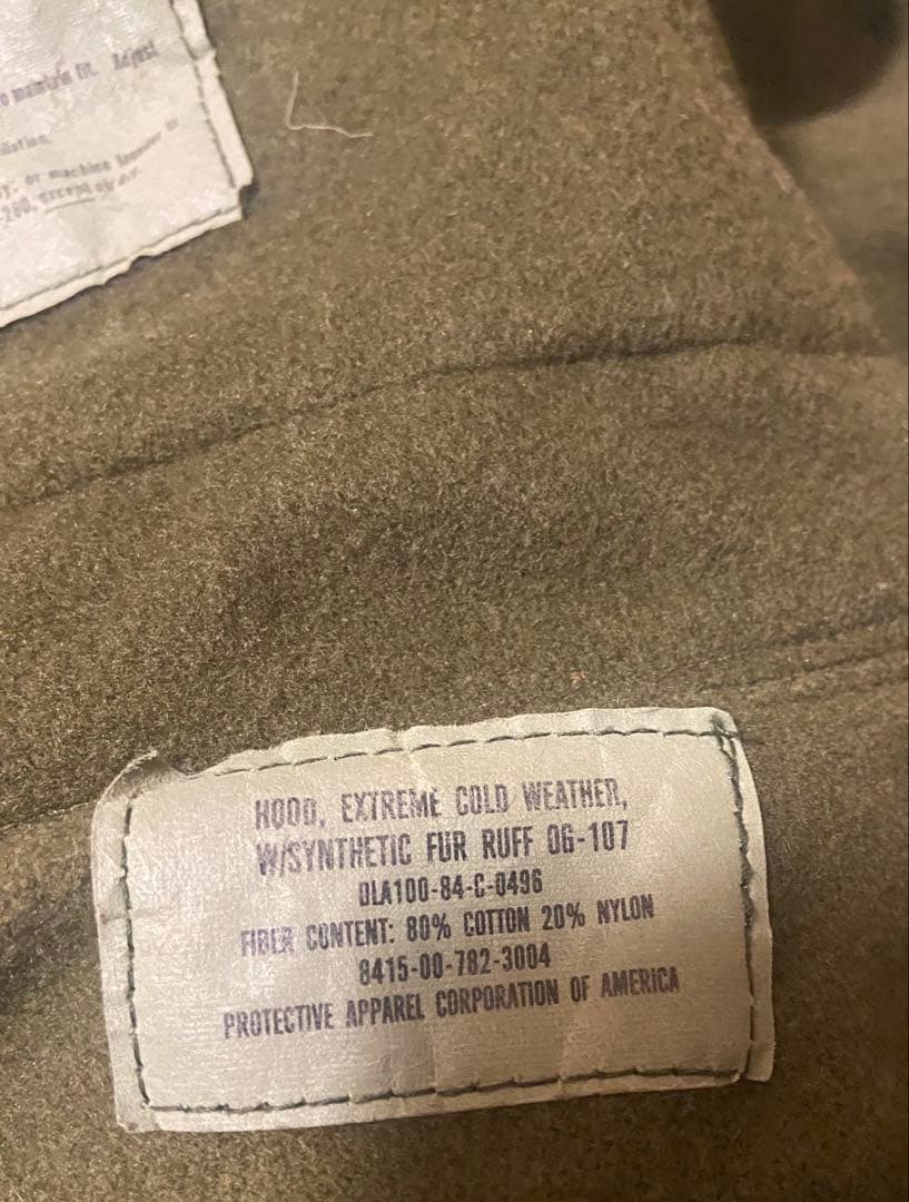 70s M-65 フィッシュテールパーカー sサイズ フルセット 完品