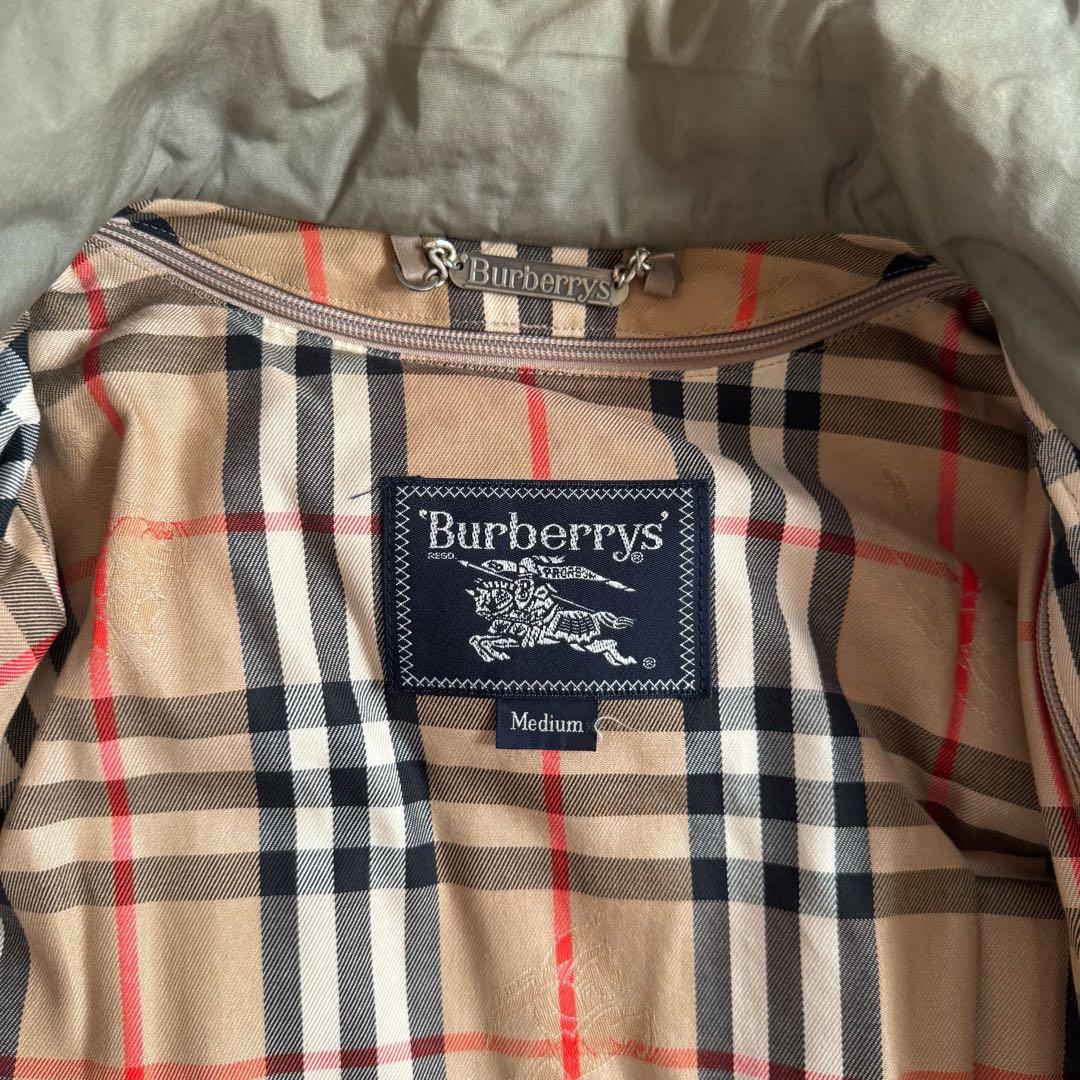 美品　Burberrys ダウンライナー　ノバチェック　モッズコート　袖ノバ