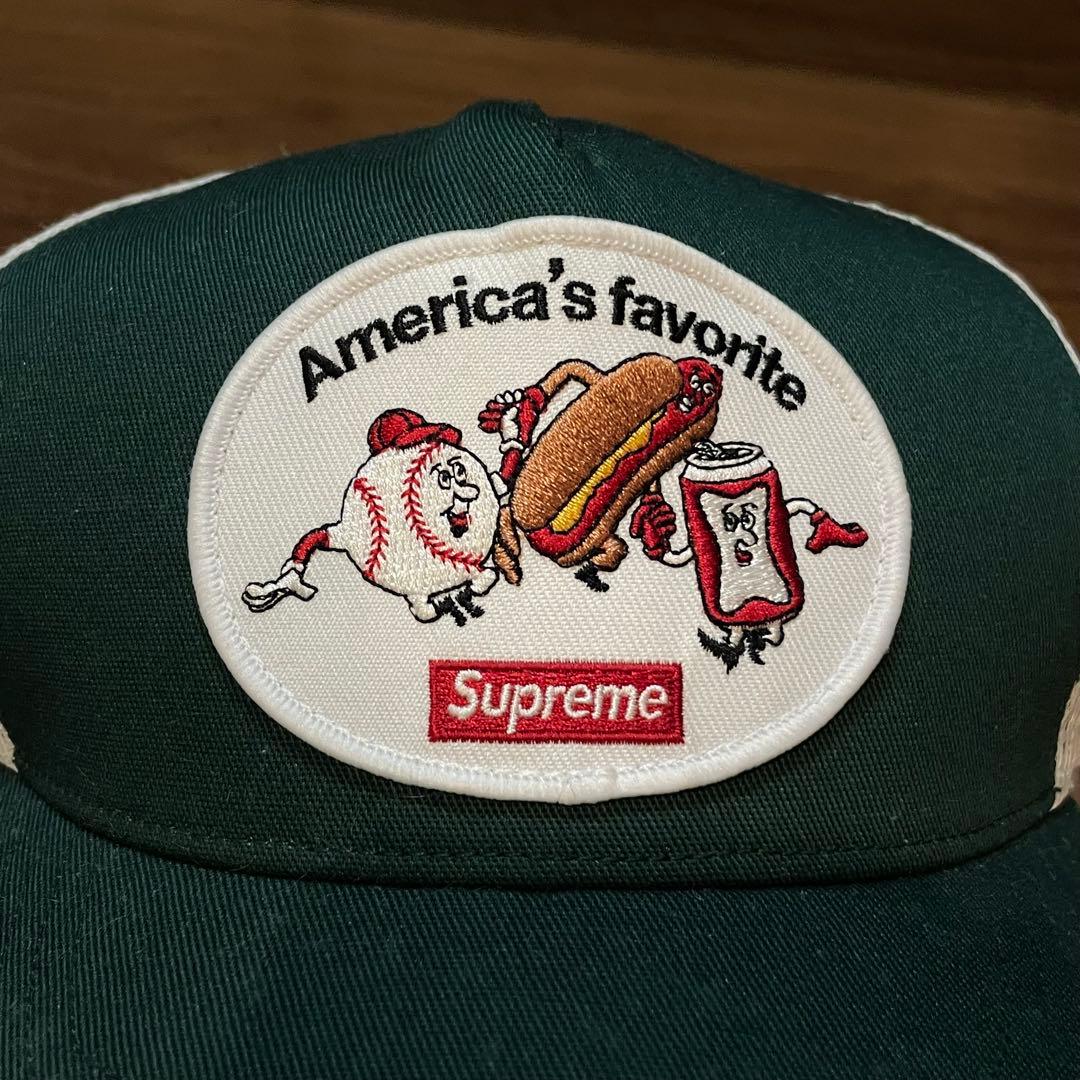 Supreme America’s Favorite トラッカーキャップ