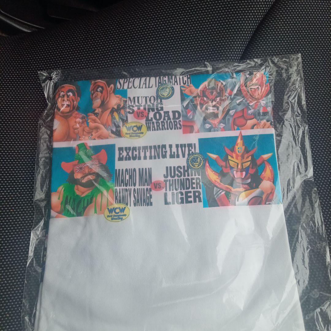 レア　１９９６年　新日　ＷＣＷ　プロレス　Ｔシャツ　オールスター