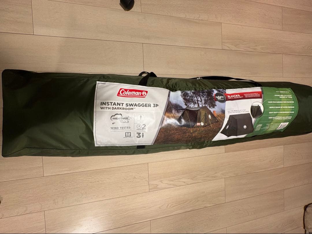 インスタントスワガー3P ダークルーム コールマンテント