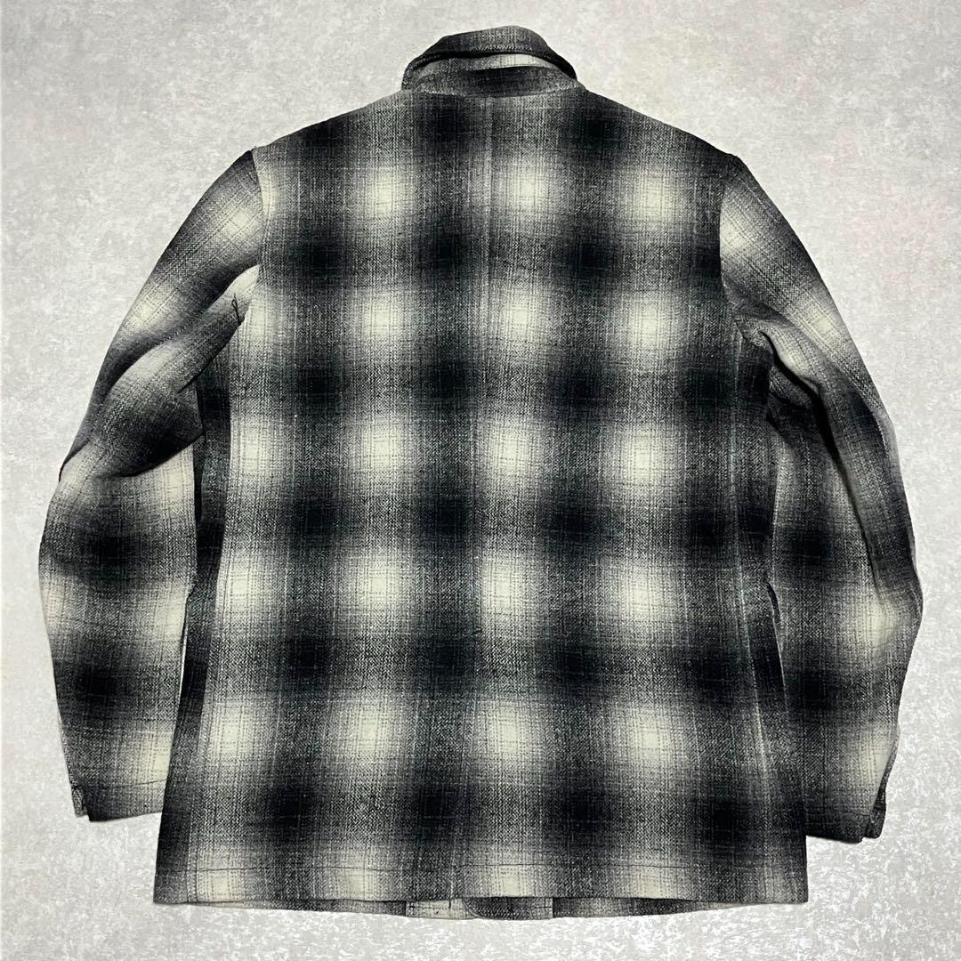 ジャケット・アウター 90s vintage ombre shadow check jacket