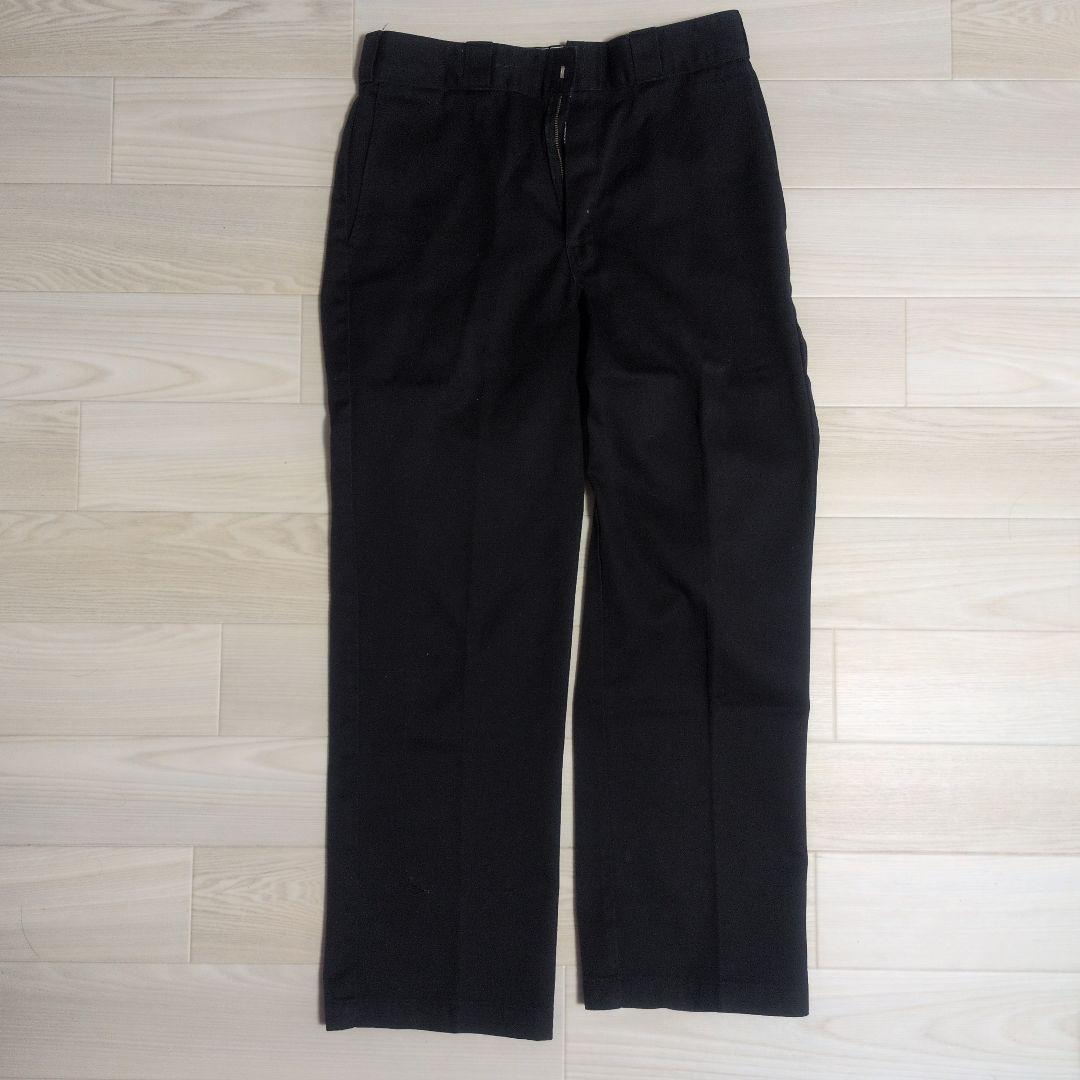 USA製Dickies874　ブラック　W32L30