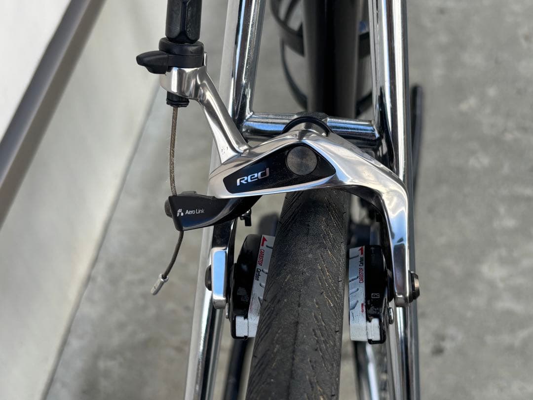 クロモリ　スチールロードバイク 700c 7.6キロ