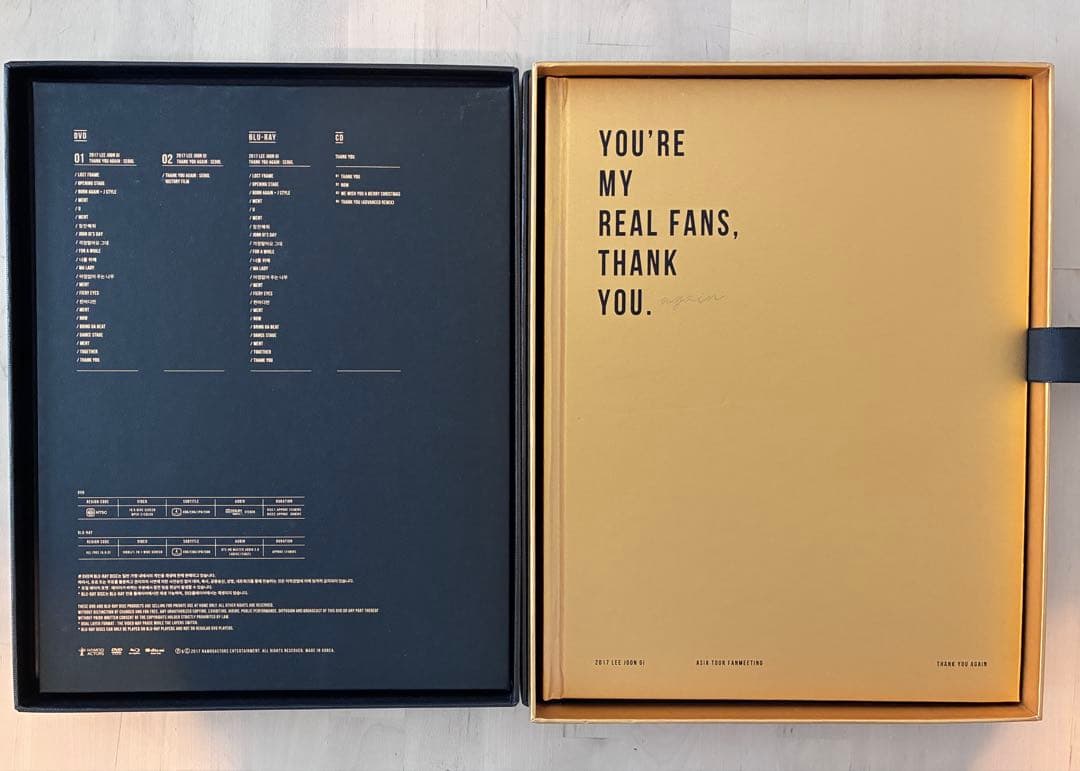 ミュージック THANK YOU AGAIN 2017 LEE JOON GI