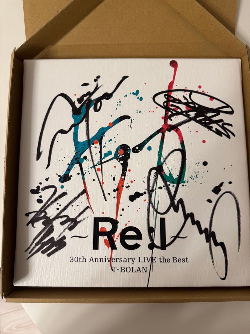 【T-BOLAN】THE COMPLETEとサイン