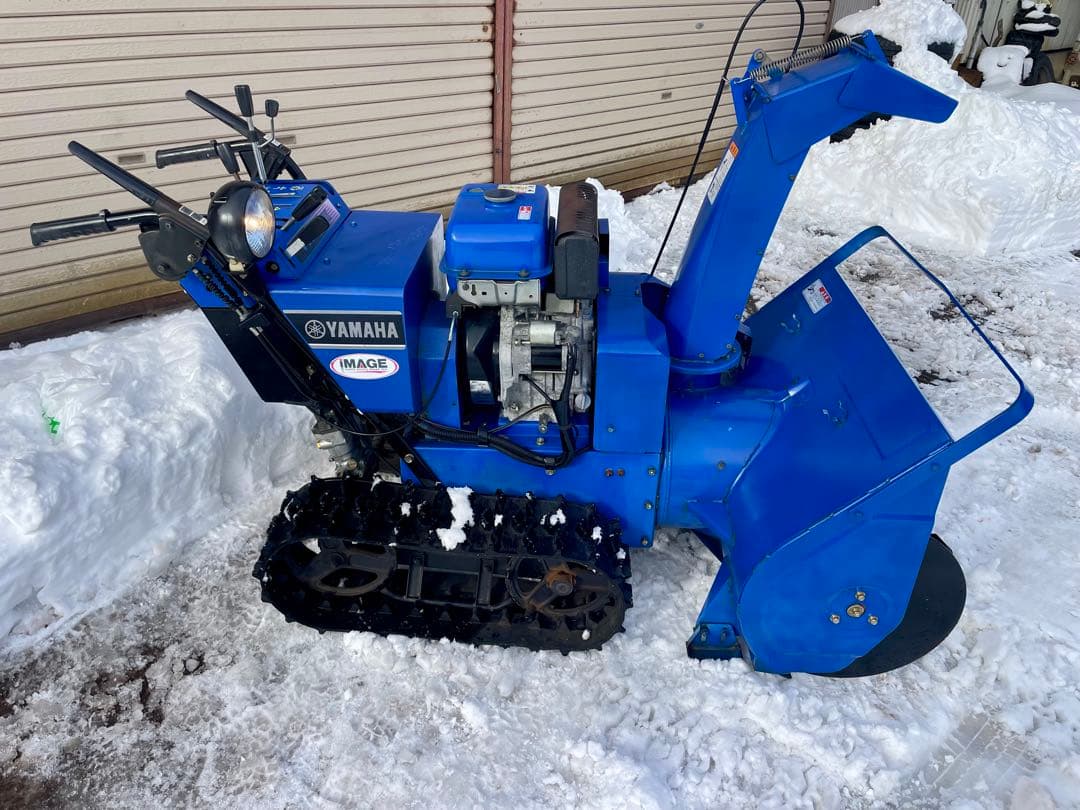 ナ*当様 運賃一部無料⭐︎ヤマハ除雪機YT1080EX 電動リフト ジェットシュ
