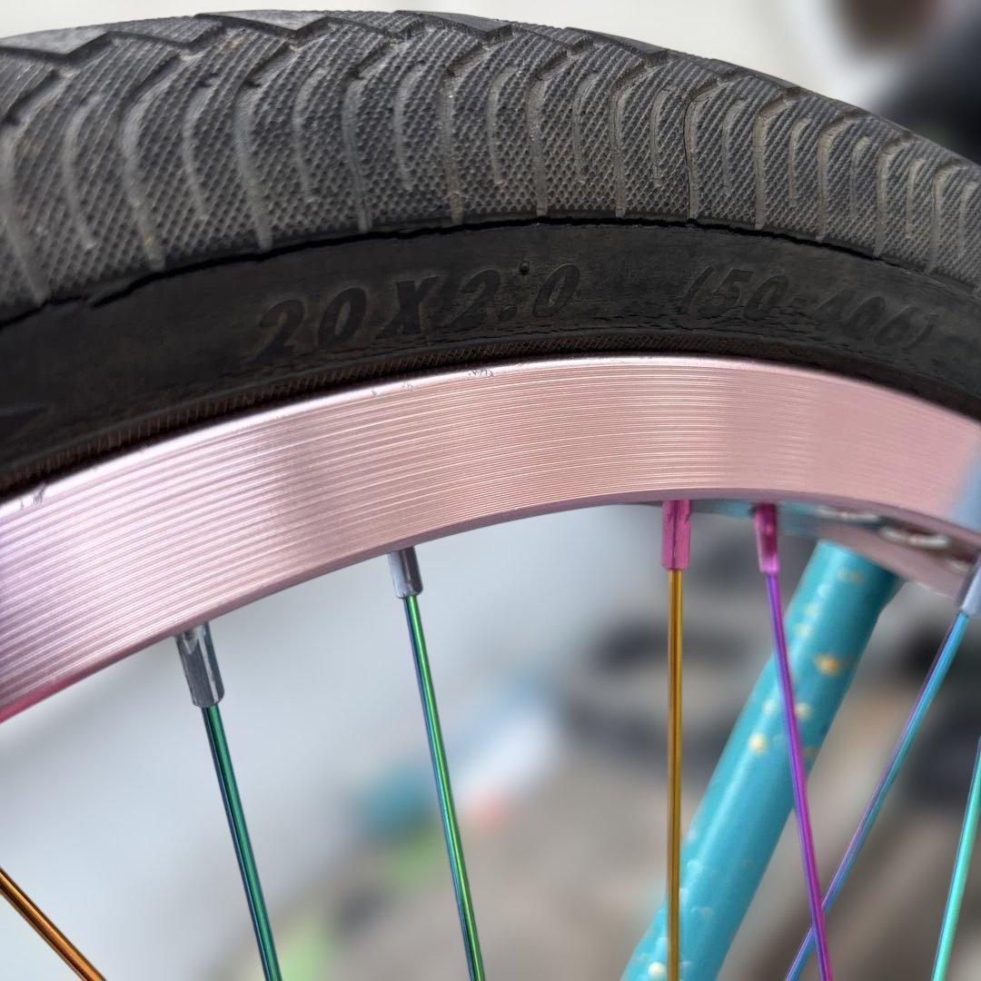 BMX 前後タイヤホイールセット