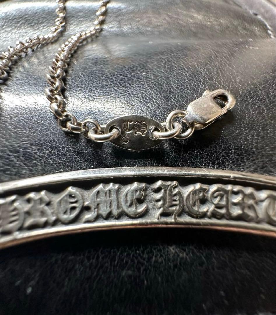 本物　Chrome Hearts クロムハーツ　ベビーファット　ピンクサファイア