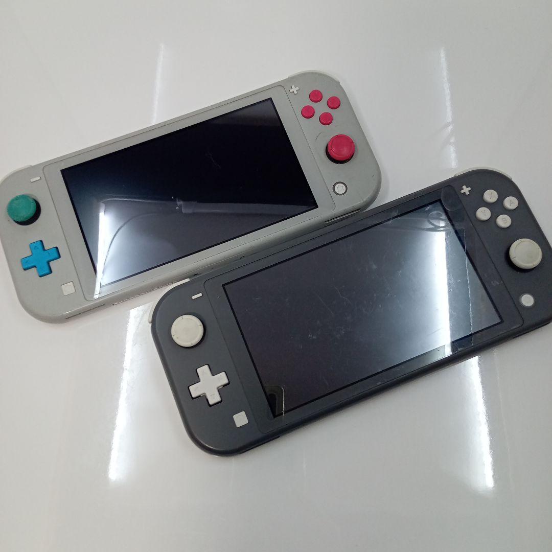 Nintendo Switch Lite 本体 ポケモン グレー 2台 ジャンク