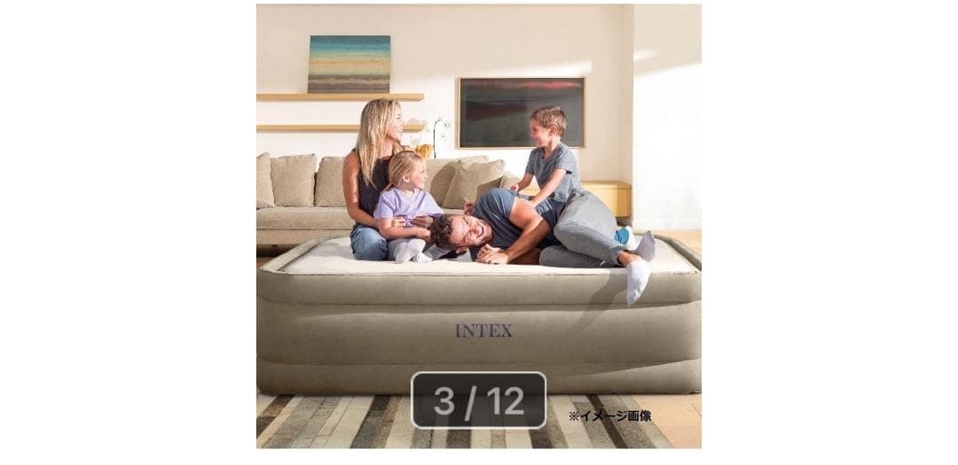 INTEX エアーベッド ⭐︎ワイドダブルサイズ⭐︎