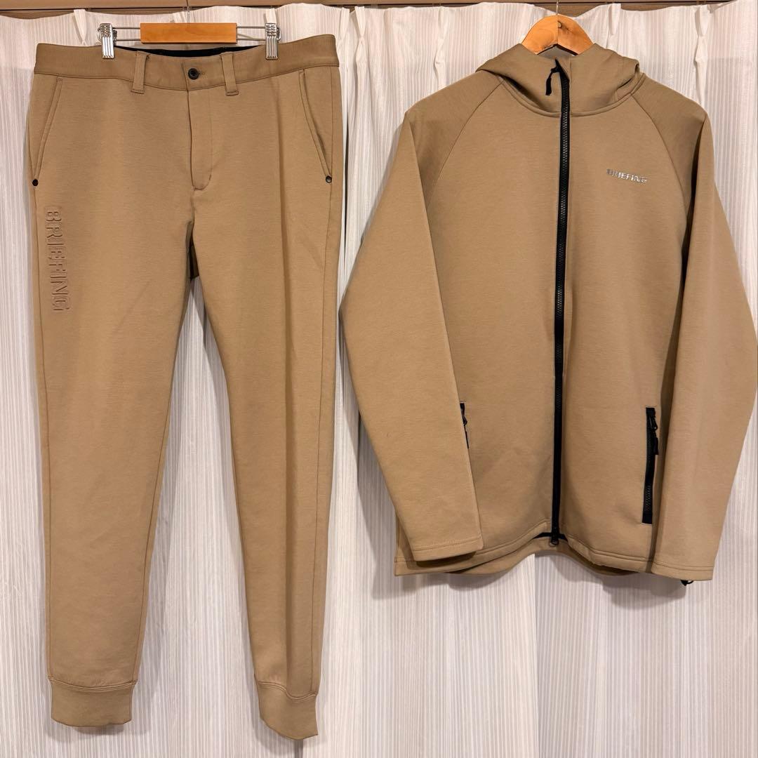 【極美品】ブリーフィング3DLOGO PARKA JOGGERセットアップ