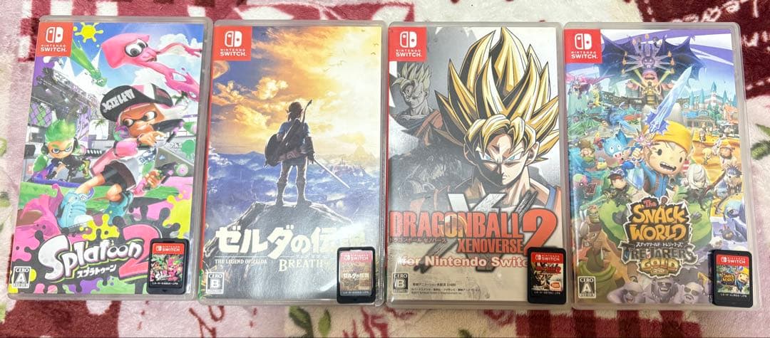 ニンテンドーSwitchカセットのセットです！最終値下げしました！