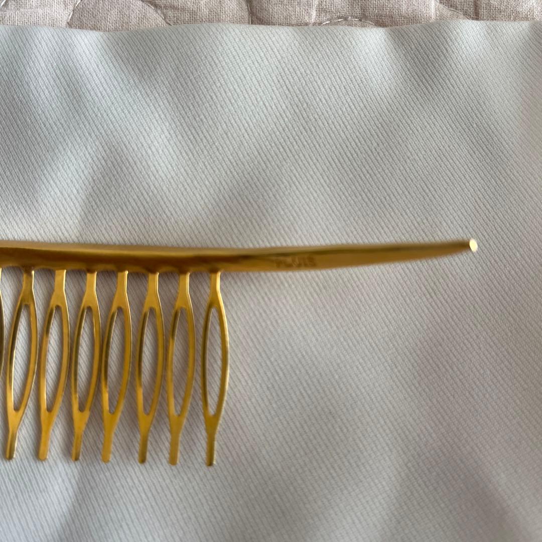 プリュイ pluie クレセントコーム　ゴールド