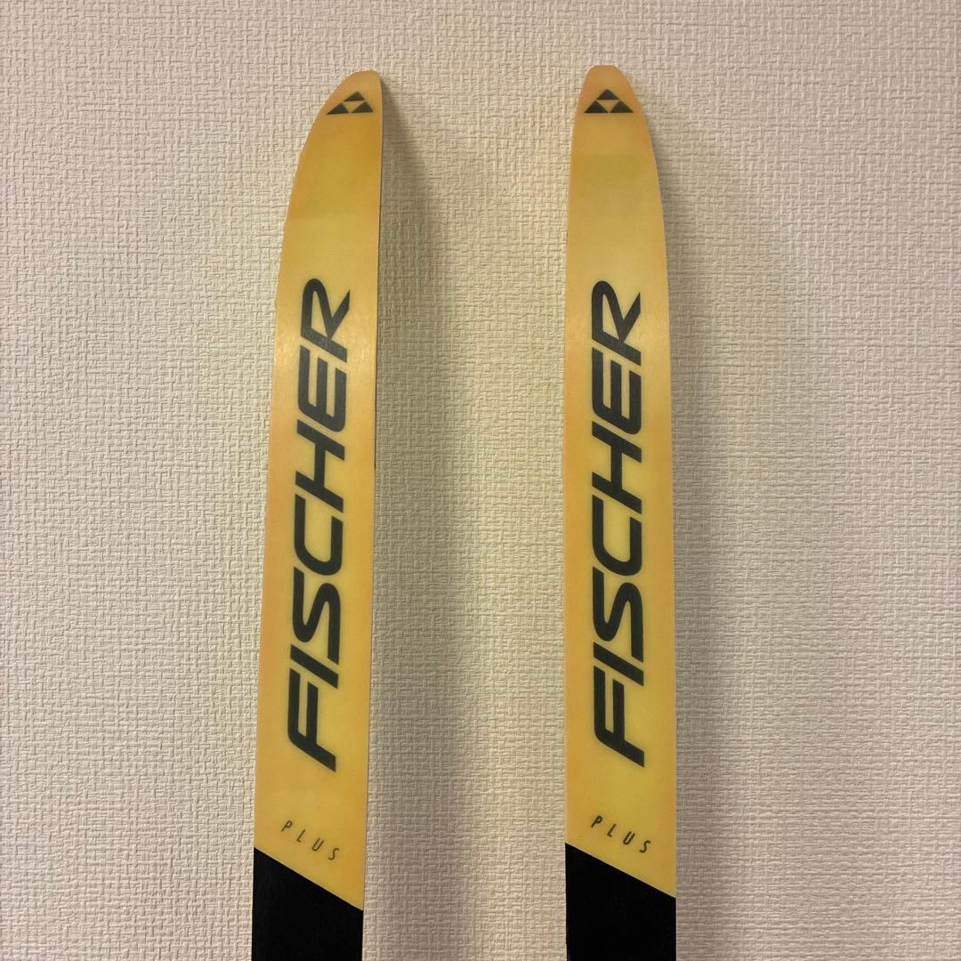 FISCHER クロスカントリースキー板 イエロー/ブラック　190cm