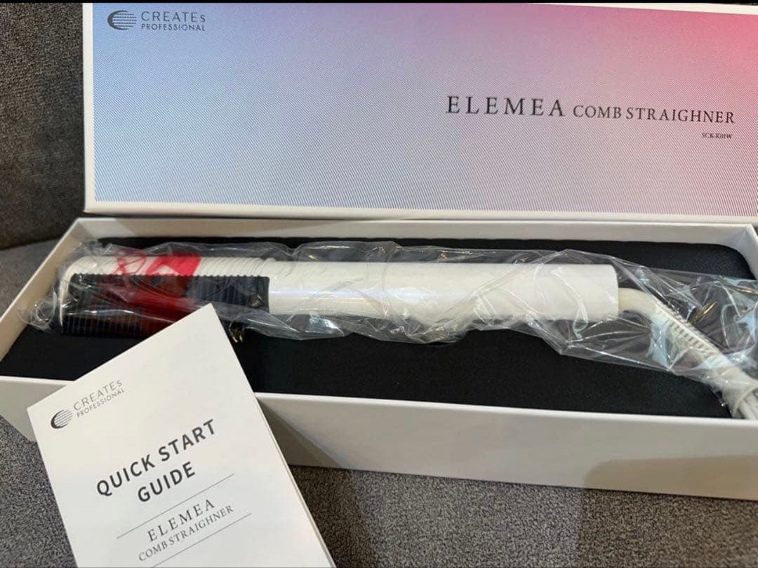 ELEMEA COMB STRAIGHTENERエレメアコームストレイナー