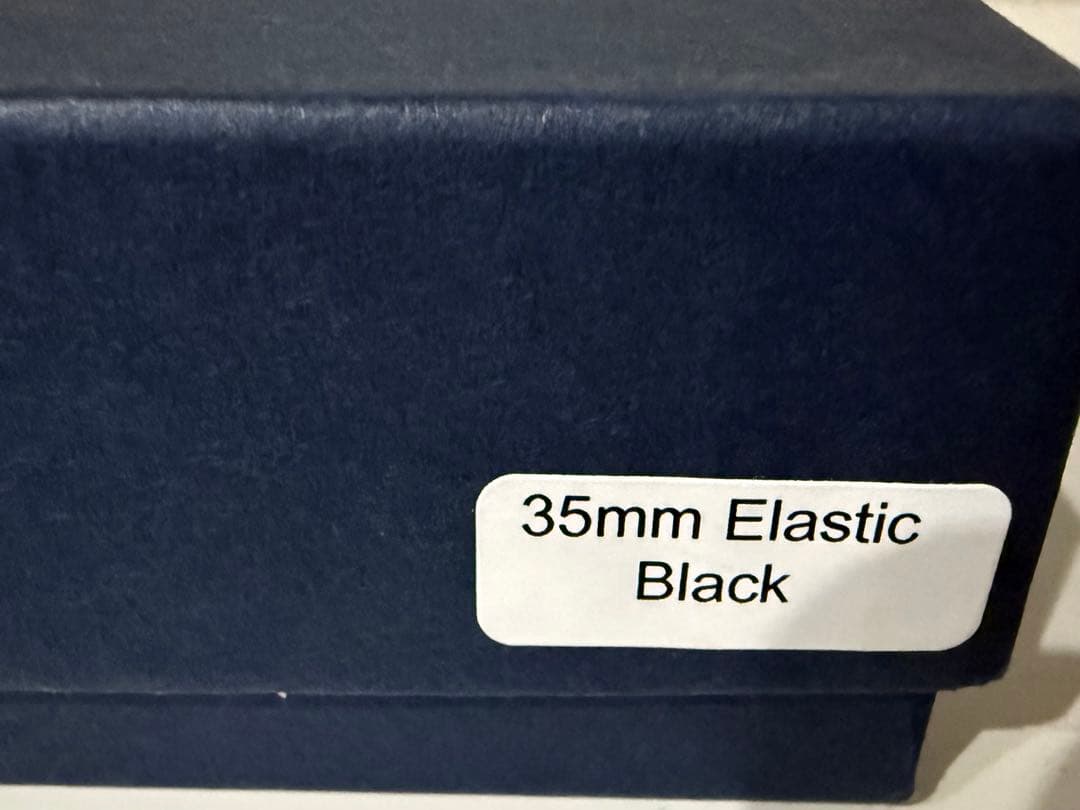  THURSTON サスペンダー35mmブラック 黒