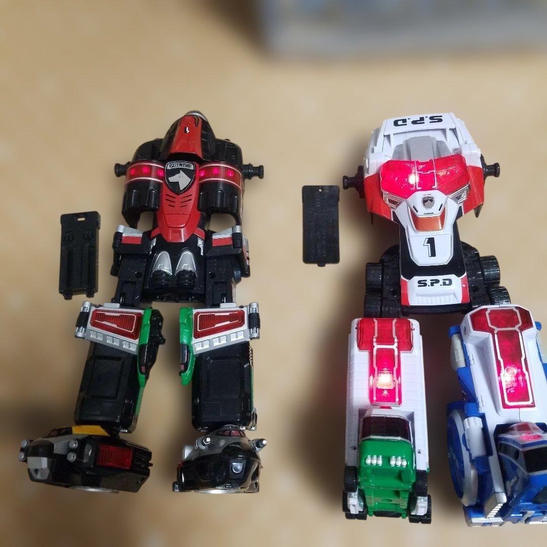 特撮戦隊デカレンジャー DX デカ ロボ セット