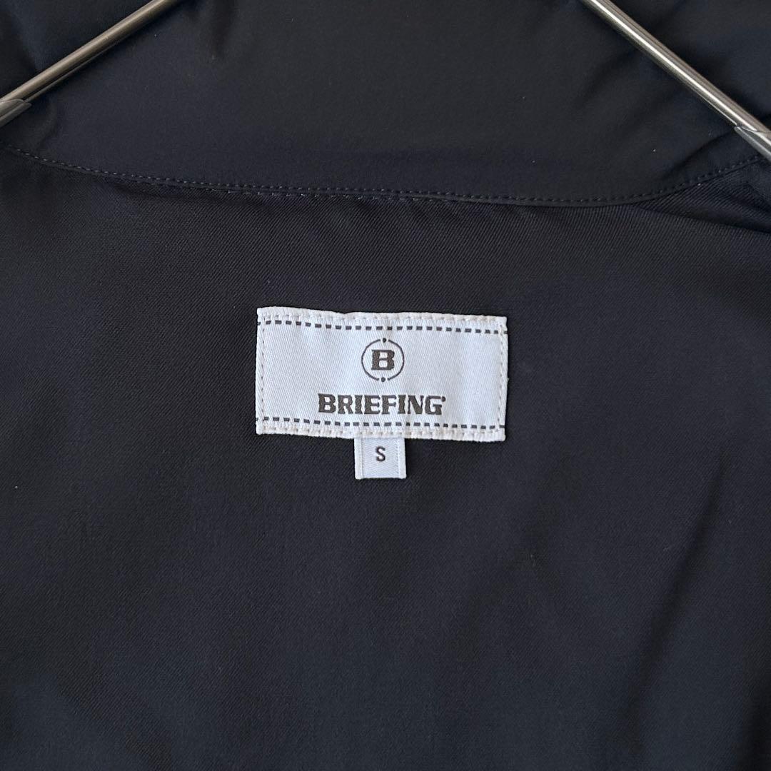 極美品 BRIEFING TAION 蓄熱 ダウンベスト タイオン 黒