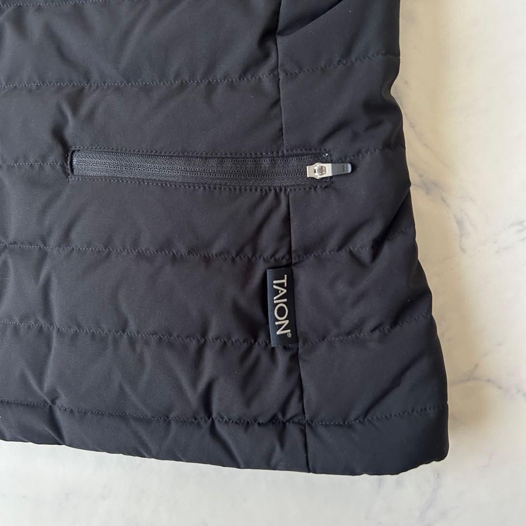 極美品 BRIEFING TAION 蓄熱 ダウンベスト タイオン 黒