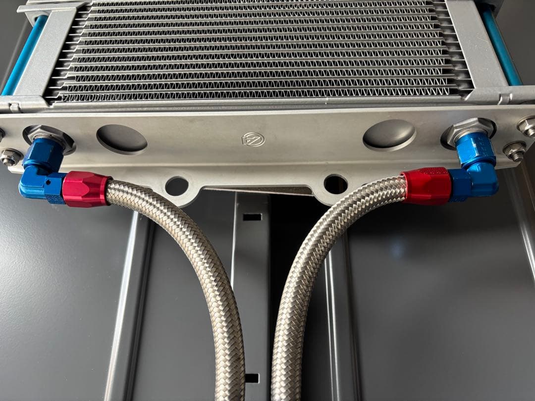 ゼファー750 他　アクティブオイルクーラー 9-13Rストレート　EARLS