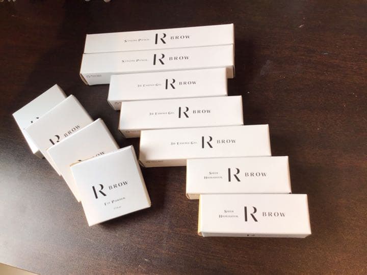 R BLOW  プロ用  アイブロウ スタイリングセット