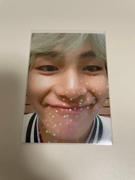 BTS V テヒョン テテ FC 継続特典 トレカ