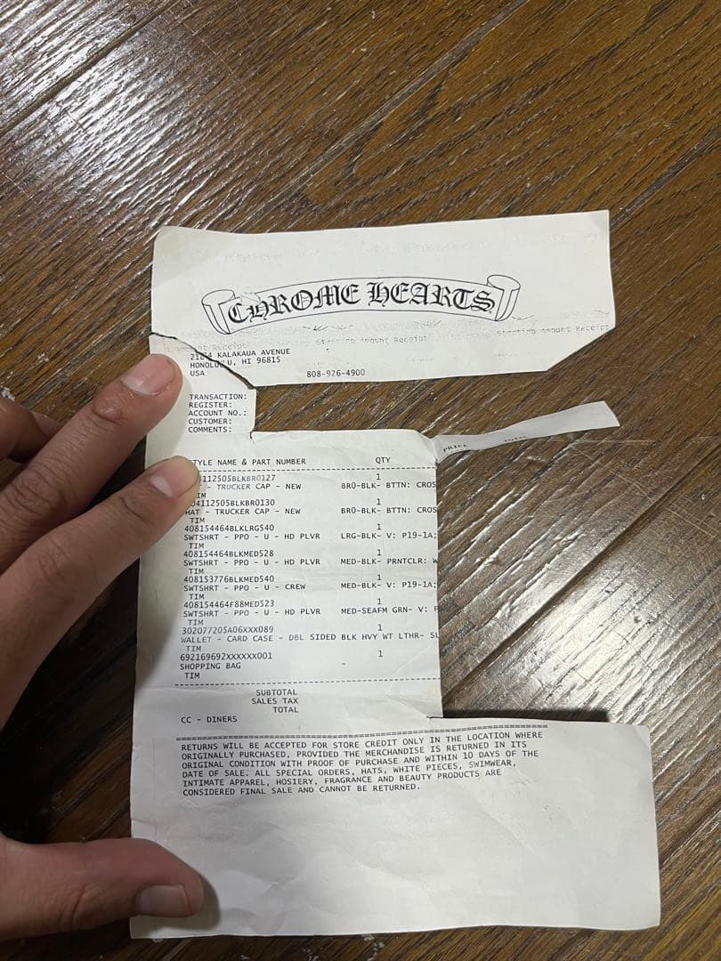 Chrom hearts クロムハーツ　キャップ　正規品　証明書あり