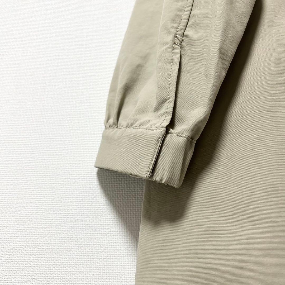 2025SS✨自由区　コットンナイロンタッサーライナー付きスタンドカラー コート