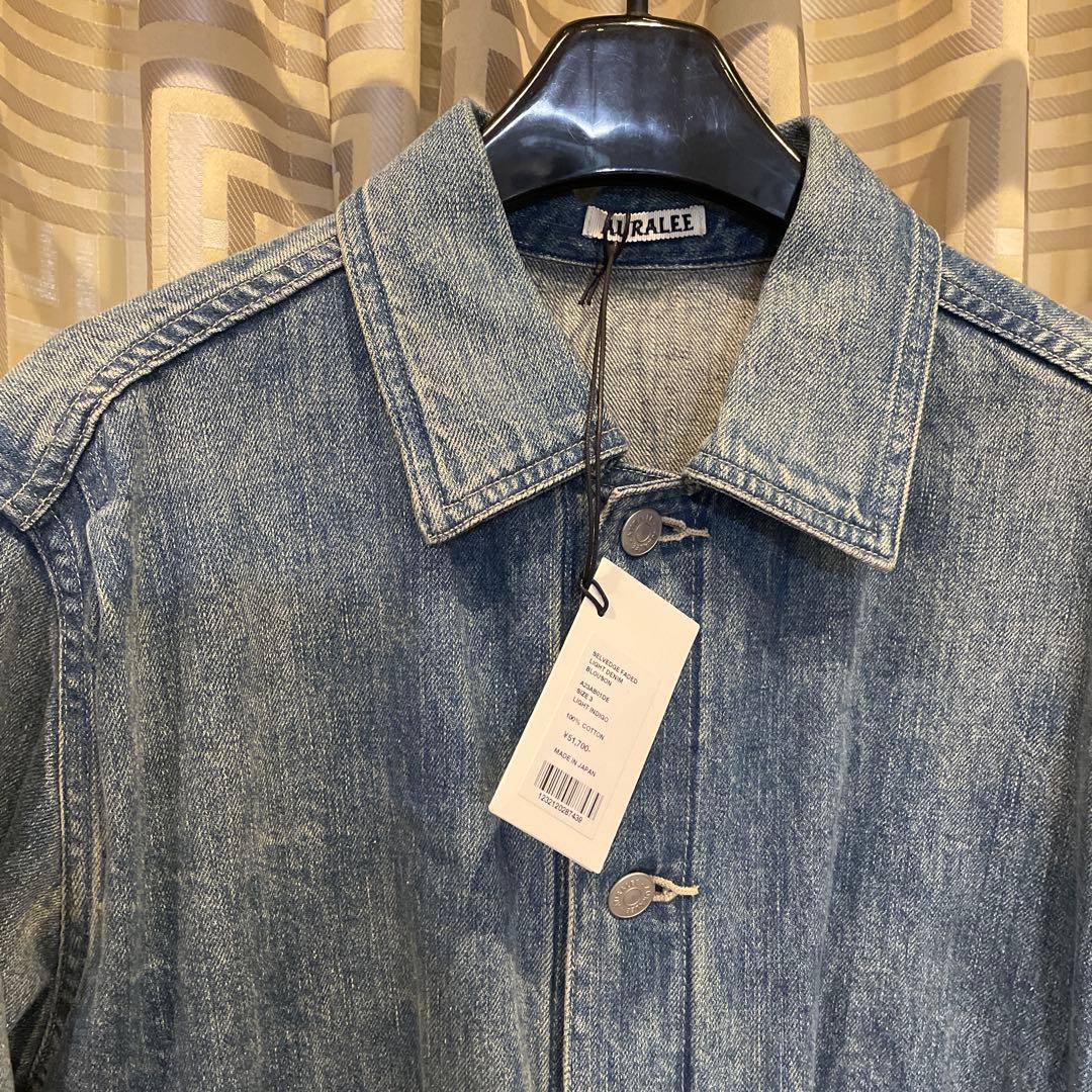 URALLEE ライトインディゴ デニムジャケット サイズ3
