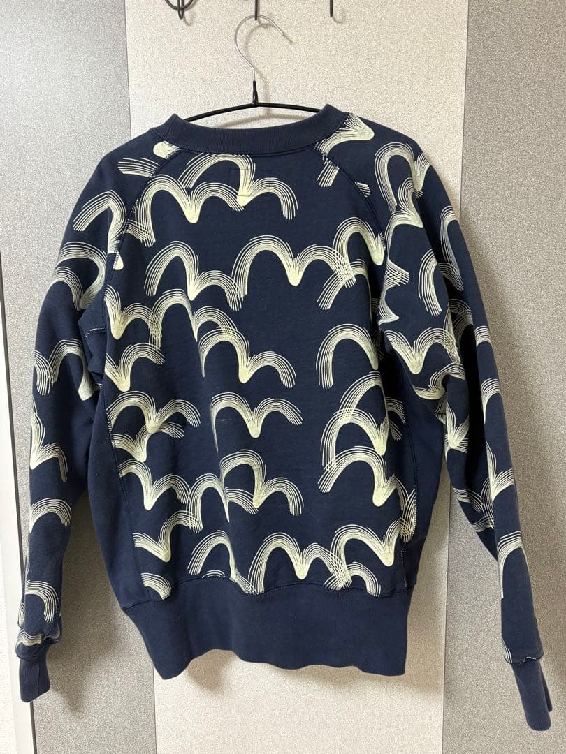 EVISU トレーナー ネイビー 40