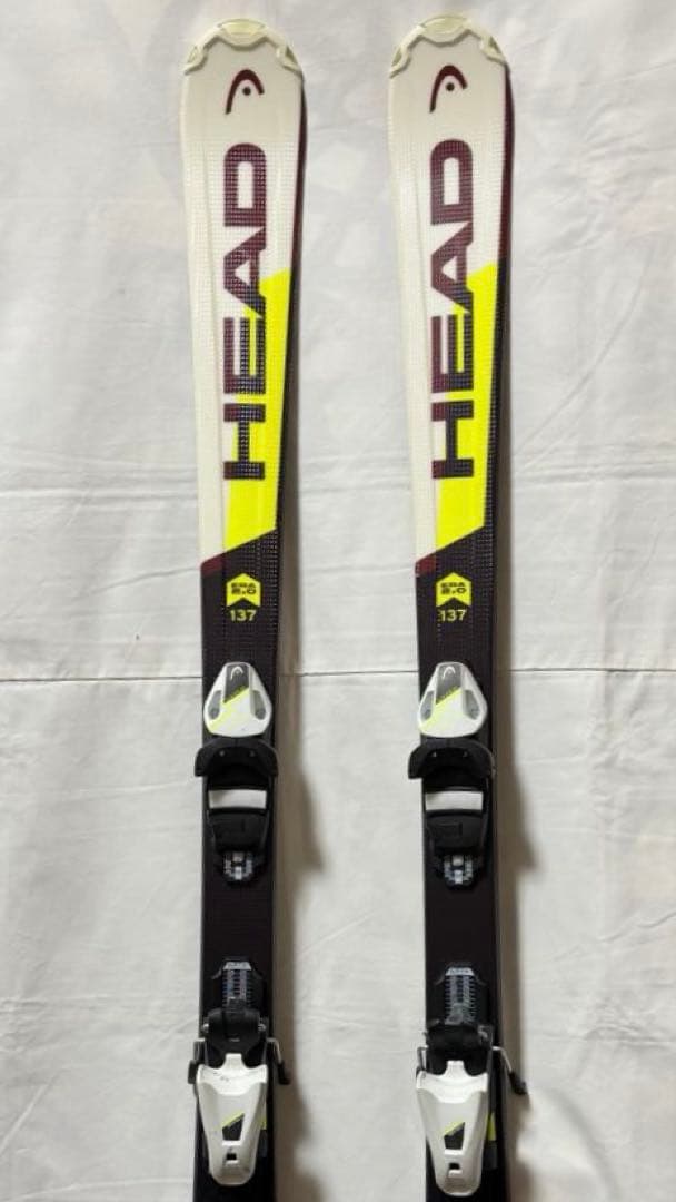美品！ HEAD ジュニアスキーセット 137センチ