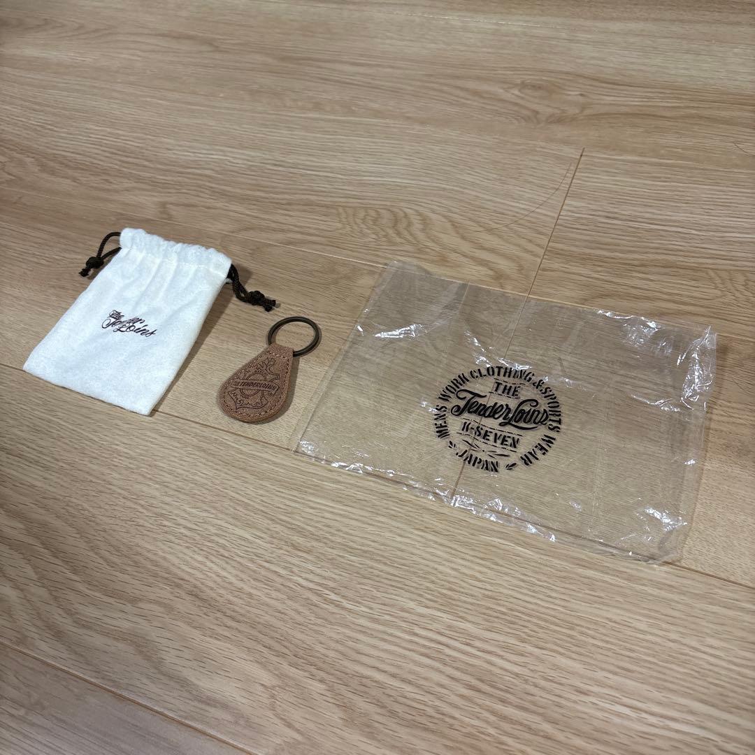 ル*ル様 テンダーロイン　キーホルダー　ベージュ　スエード　廃盤　新品未使用　付