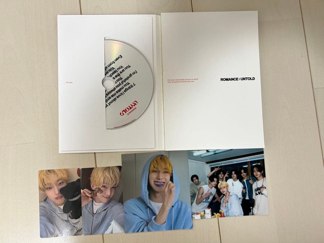 ENHYPEN ROMANCE : UNTOLD ENGENver. 7枚セット