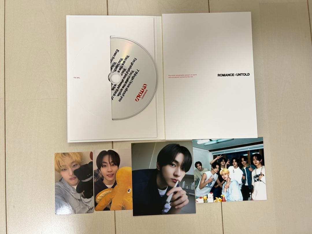 ENHYPEN ROMANCE : UNTOLD ENGENver. 7枚セット