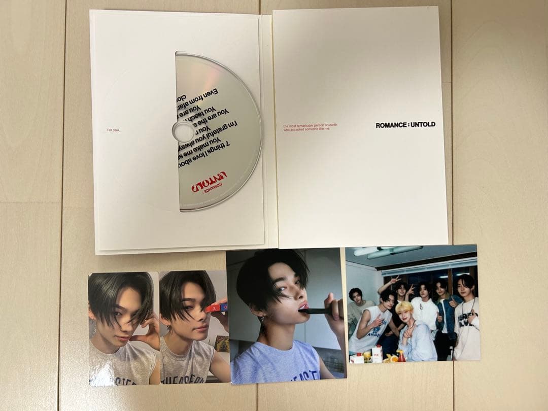 ENHYPEN ROMANCE : UNTOLD ENGENver. 7枚セット