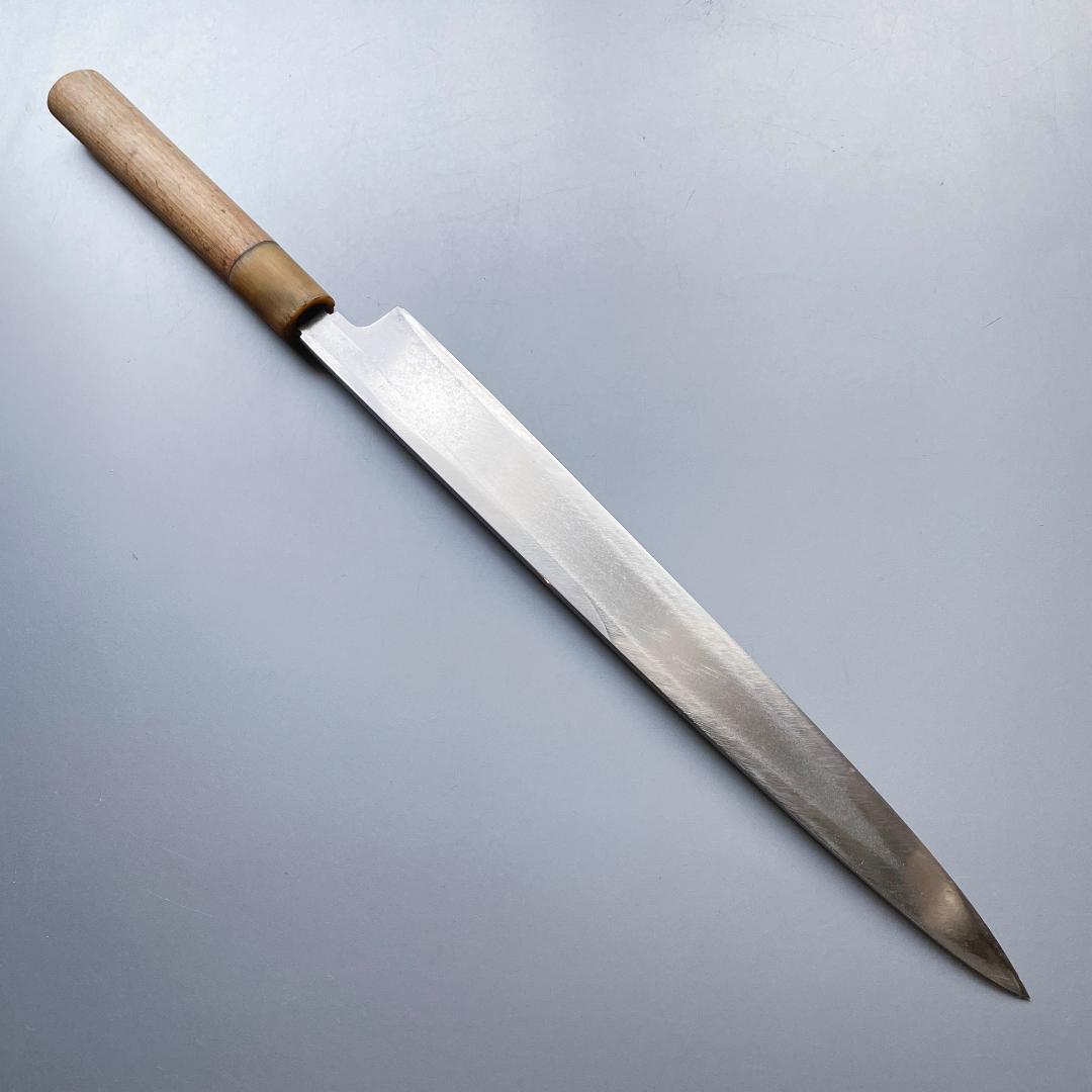 正本 柳刃包丁 一尺（30cm）白水牛柄