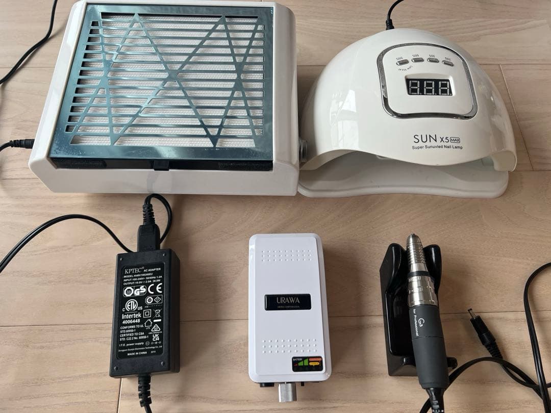 ジェルネイル オフマシン ライト 集塵機