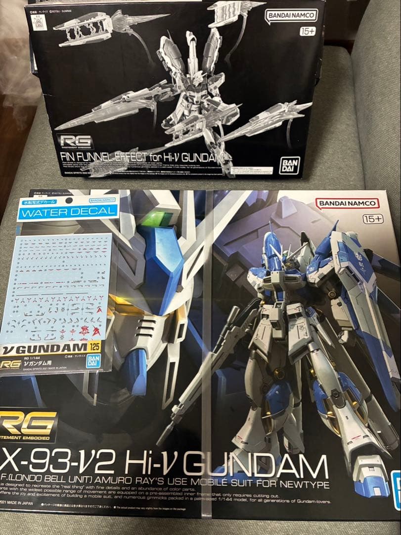 RGハイニューガンダム オプション2点