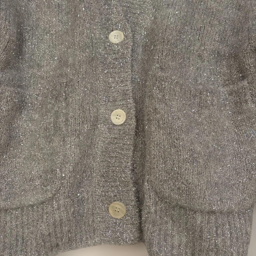 美品　ヌキテパ ne quittez pas アルパカ　ルレックスカーディガン