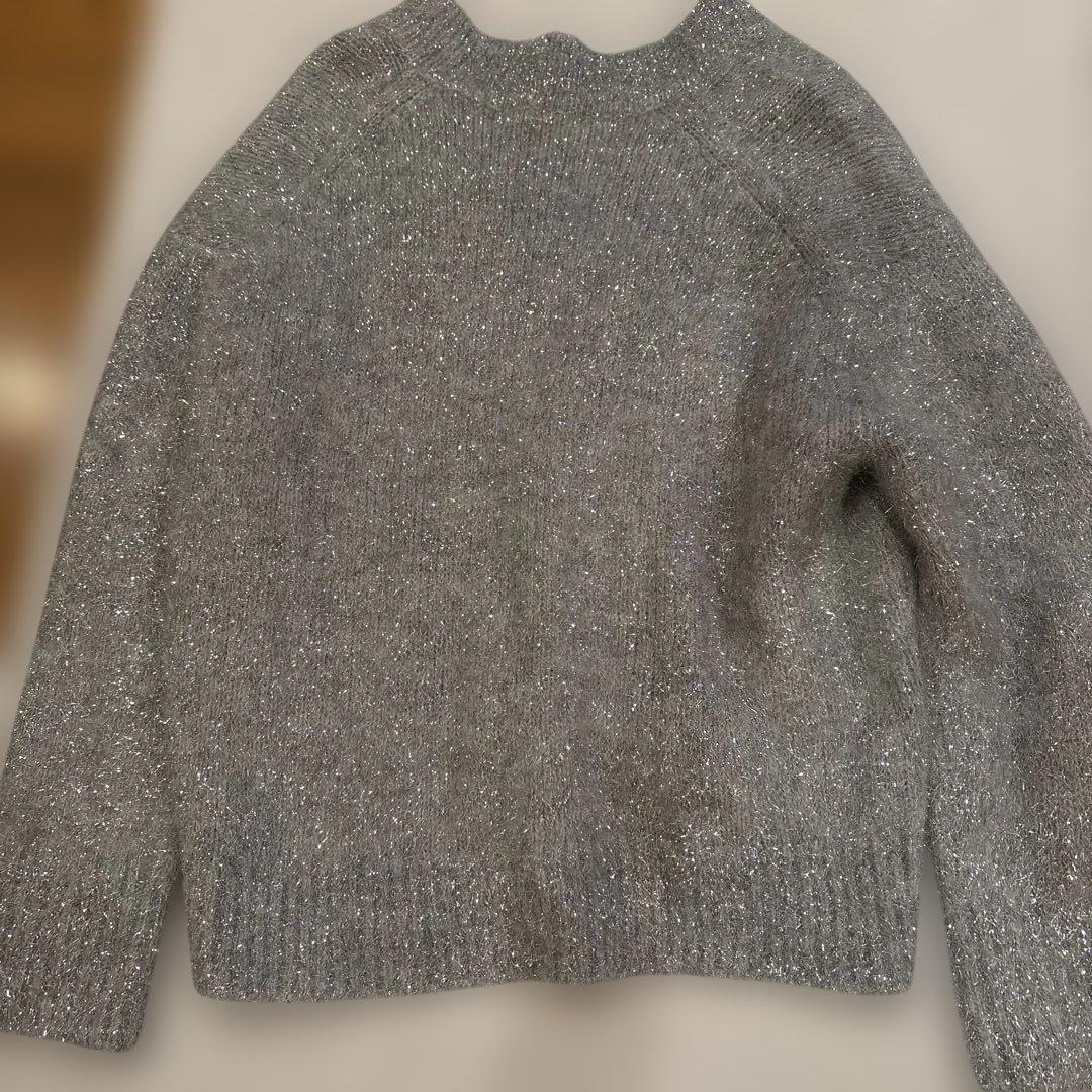 美品　ヌキテパ ne quittez pas アルパカ　ルレックスカーディガン