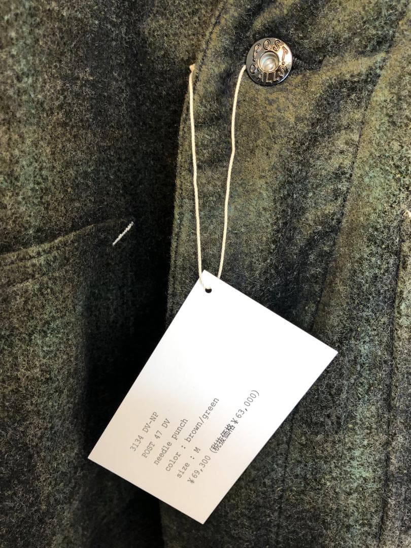 【25FW新作・新品未使用】POST OʼALLS／POST 47 DV