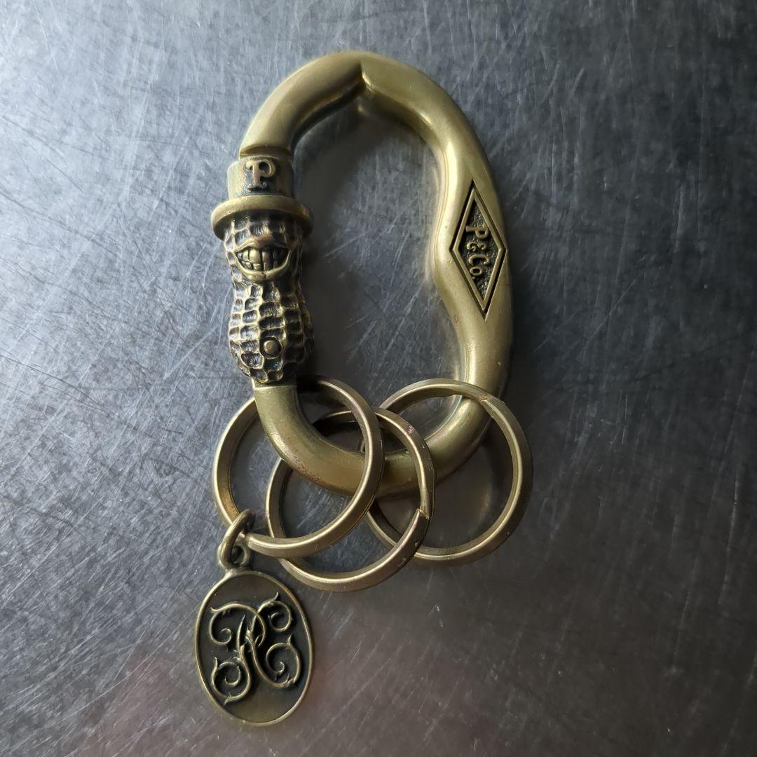 peanuts&co　キーリング　カラビナ