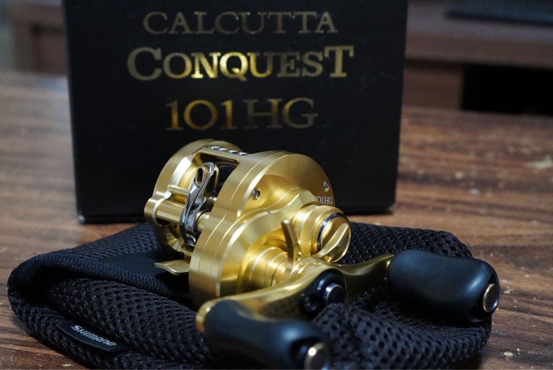 美品SHIMANO 21カルカッタコンクエスト101HG