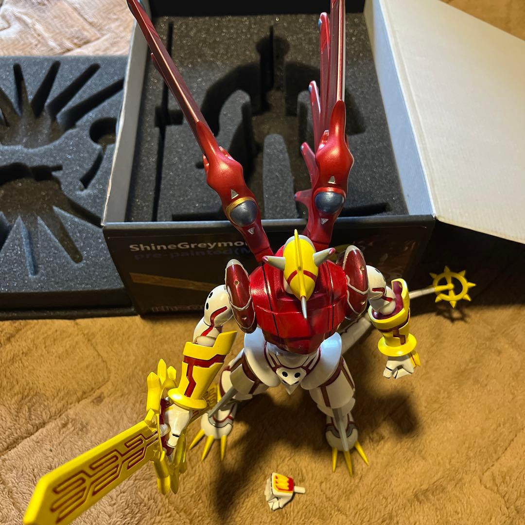 デジモンセイバーズ、ガレージキット、シャイングレイモン