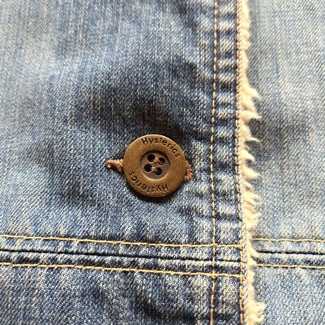 HYSTERICS ヒステリックグラマー デニムコート ボアジャケット y2k