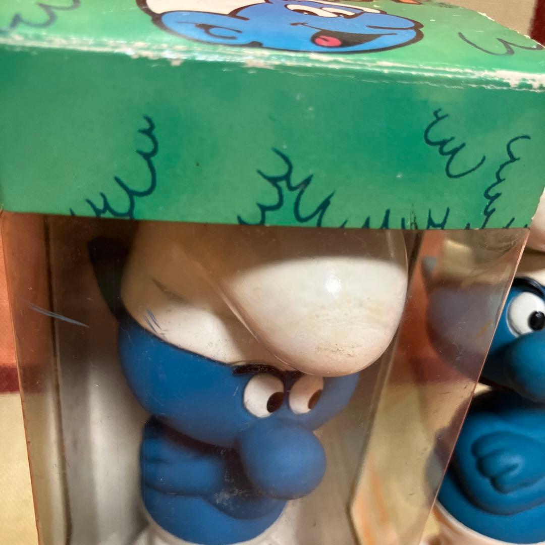 スマーフ　ボビングヘッド　2体　smurf